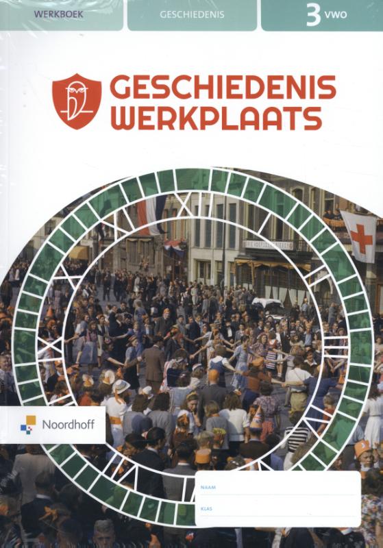 Omslag van Geschiedeniswerkplaats 3e ed vwo 3 FLEX informatieboek + werkboek