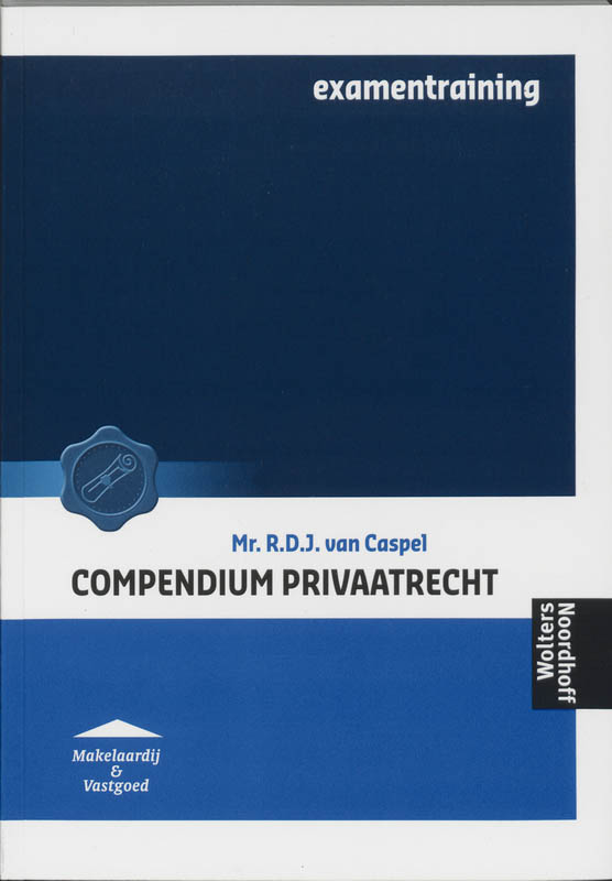 Omslag van Compendium privaatrecht