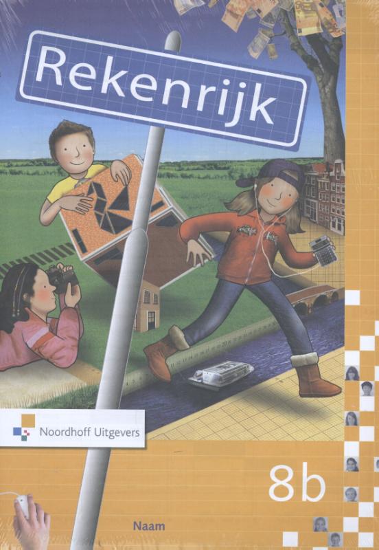 Omslag van Rekenrijk werkboek 8B (5 ex)
