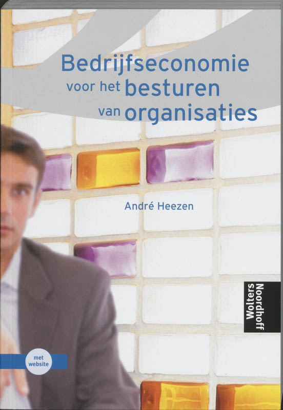 Omslag van Bedrijfseconomie voor het besturen van organisaties