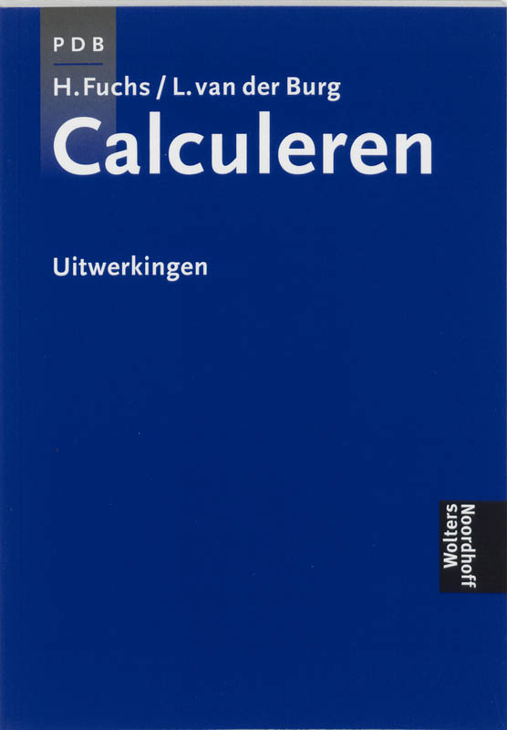 Omslag van Uitwerkingen opgaven