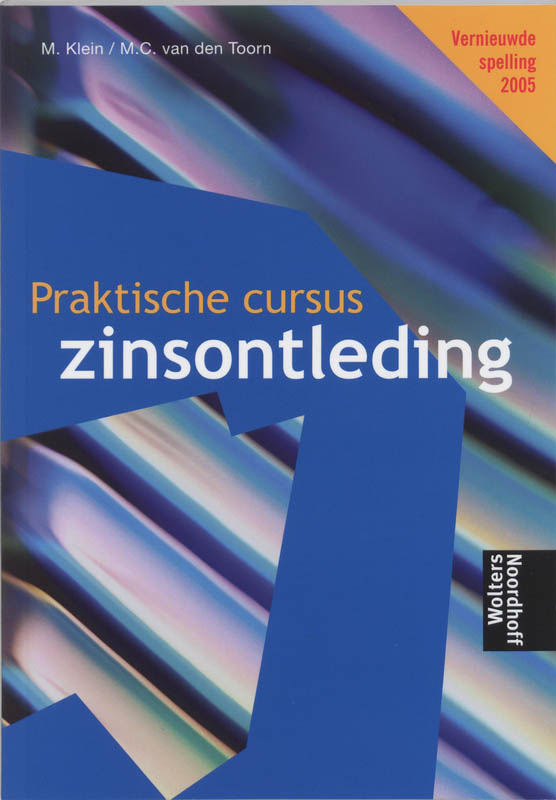 Omslag van Praktische cursus zinsontleding