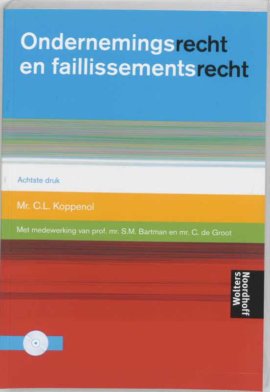 Omslag van Ondernemings en faillissementsrecht