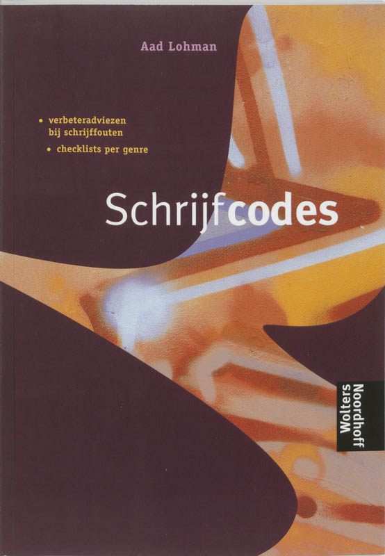 Omslag van Schrijfcodes