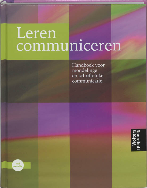 Omslag van Leren communiceren