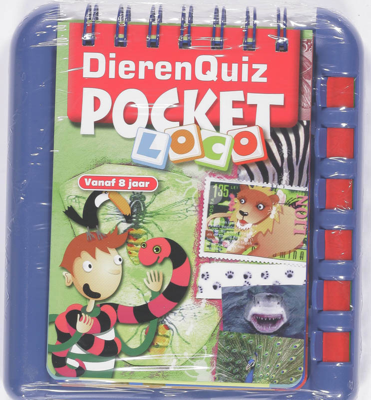 Omslag van Pocket Loco Dierenquiz