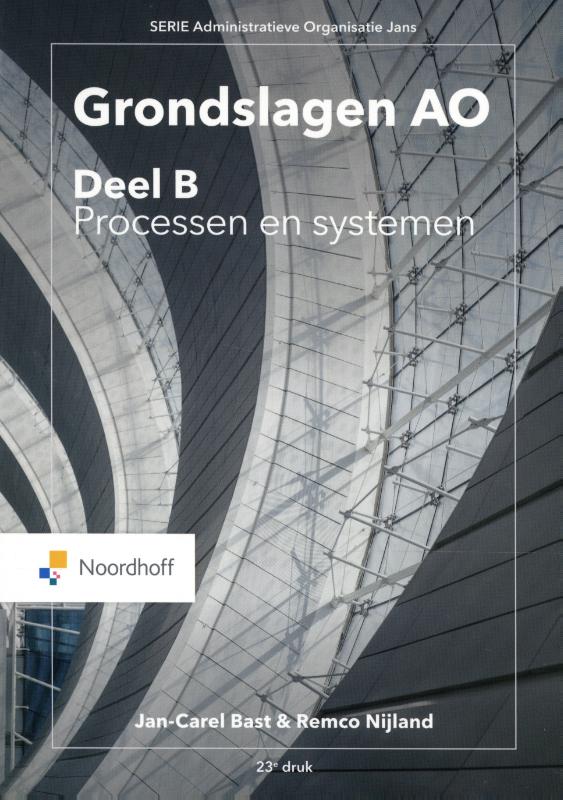 Omslag van Grondslagen AO: deel B , Processen en systemen