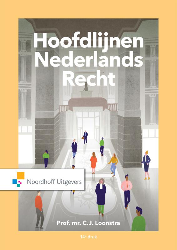 Omslag van Hoofdlijnen Nederlands recht