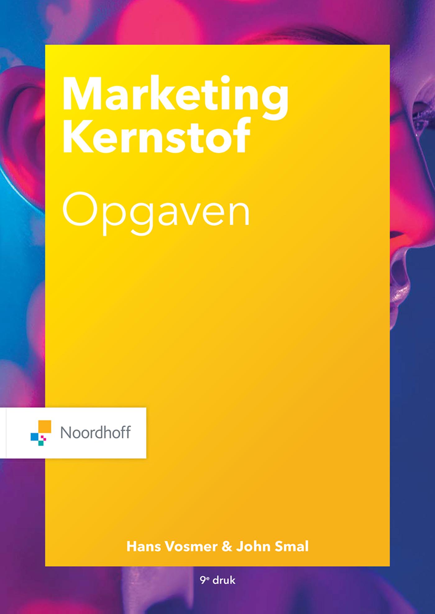 Omslag van Marketing Kernstof opgaven