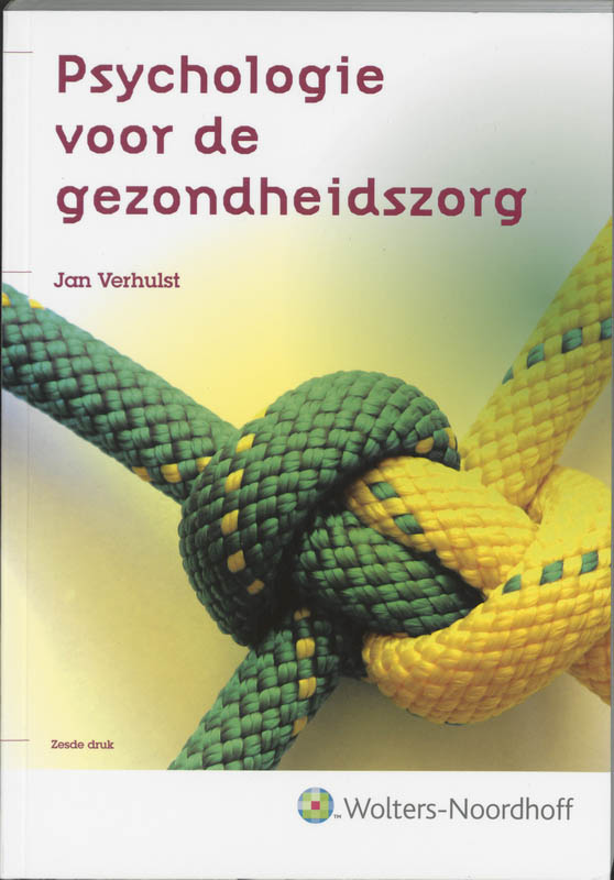 Omslag van Psychologie voor de gezondheidszorg