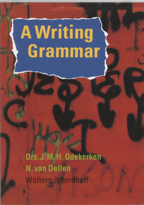 Omslag van Writing grammar voor havo vwo en hbo