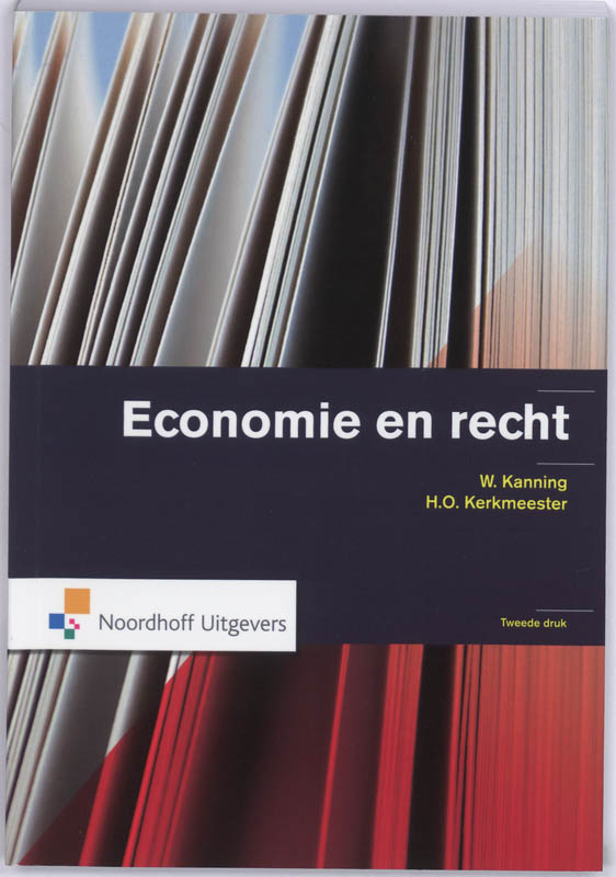 Omslag van Economie en recht