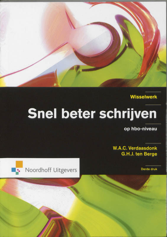 Omslag van Wisselwerk snel beter schrijven
