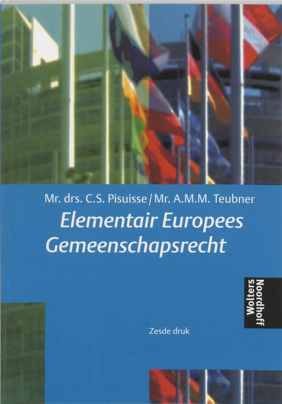 Omslag van Elementair Europees Gemeenschapsrecht