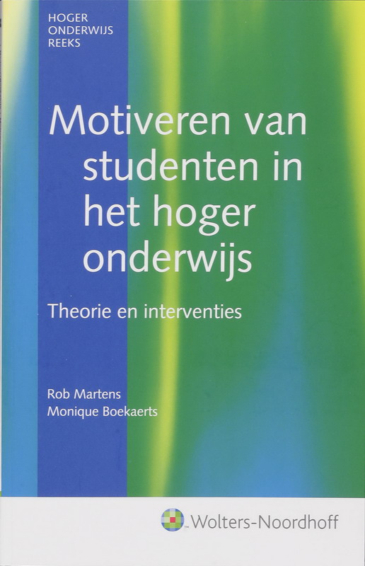 Omslag van Motiveren van studenten in het hoger onderwijs