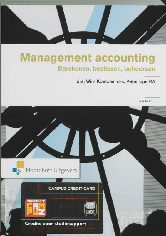 Omslag van Management accounting