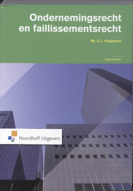 Omslag van Ondernemingsrecht en faillisementsrecht