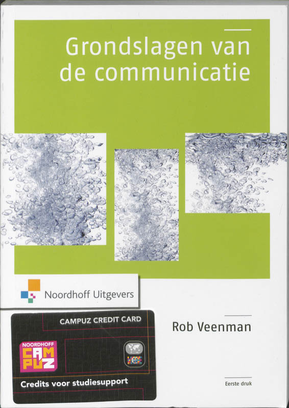 Omslag van Grondslagen van de communicatie
