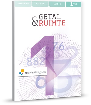 Omslag van Getal & Ruimte 12 editie 1 vwo werkboek en rekenkatern