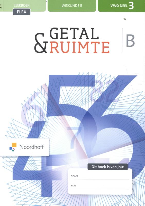 Omslag van leerboek