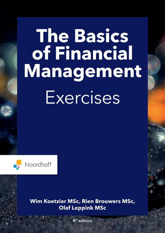 Omslag van The basics of financial management exercises