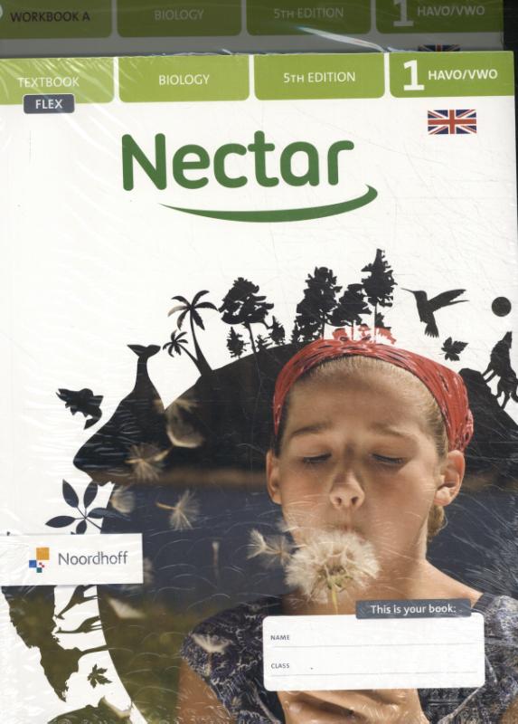 Omslag van Nectar 5e ed havo/vwo English 1 FLEX leerboek + werkboek A + B