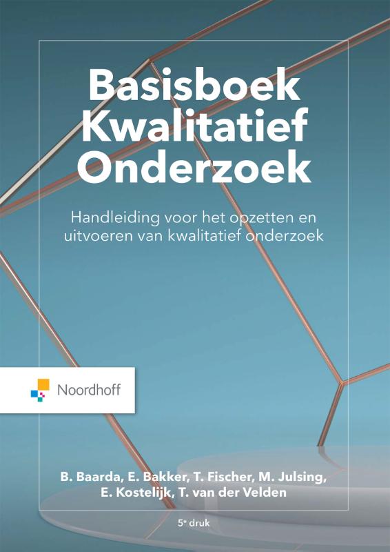 Omslag van Basisboek Kwalitatief onderzoek