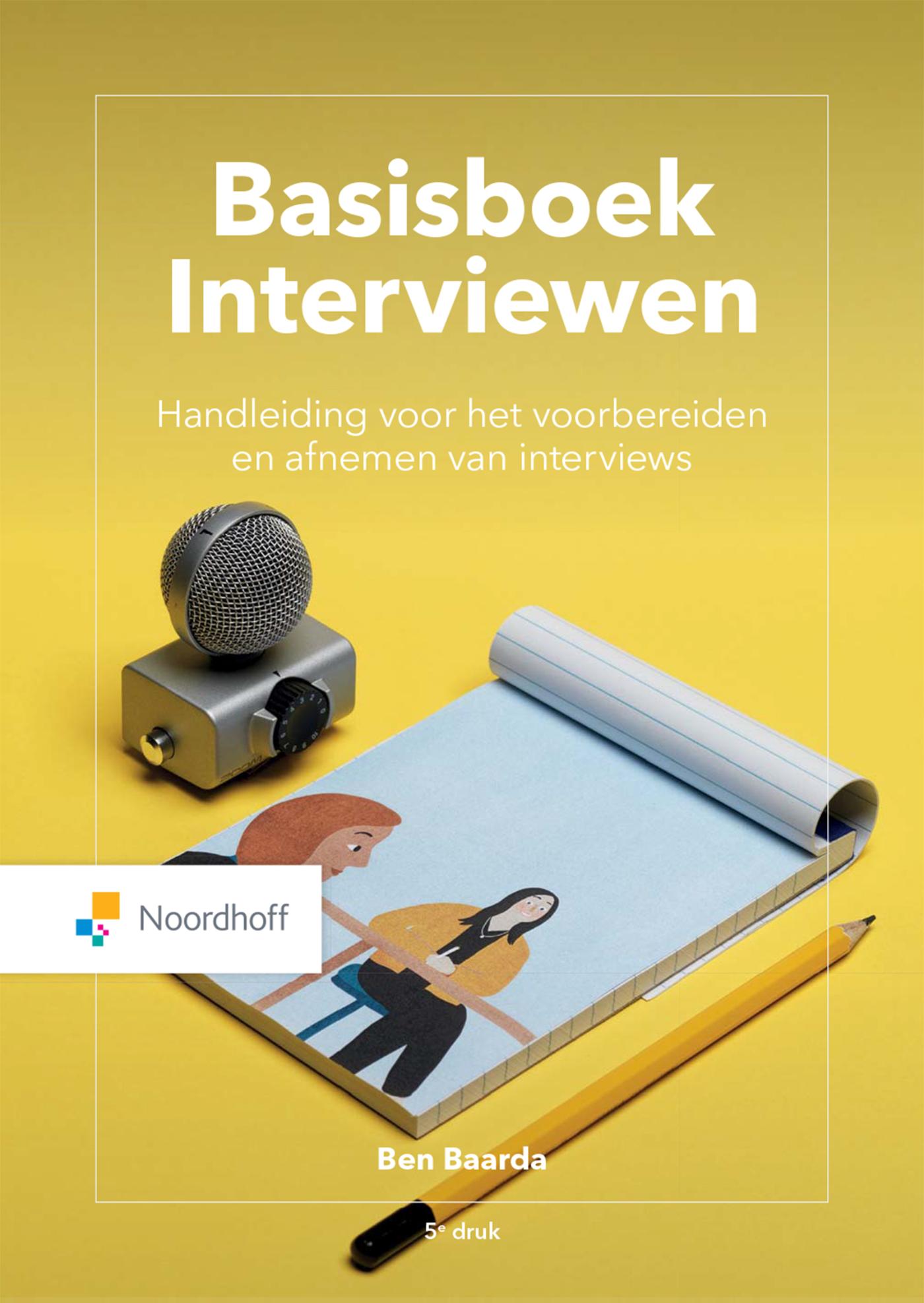 Omslag van Basisboek Interviewen