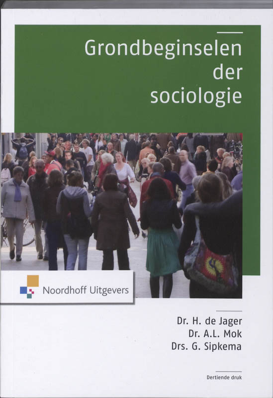 Omslag van Grondbeginselen der sociologie