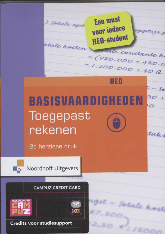 Omslag van Basisvaardigheden Toegepast rekenen