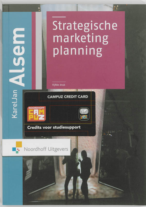 Omslag van Strategische marketing planning