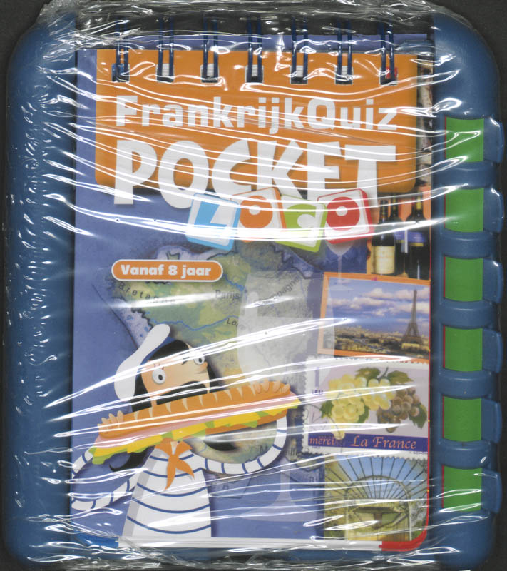 Omslag van Pocket loco Frankrijk Quiz spelhouder + boekje