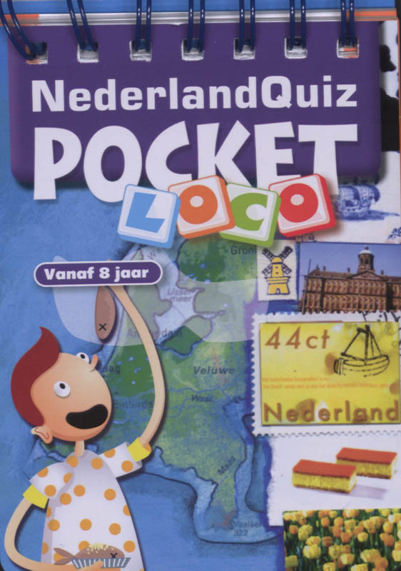 Omslag van Pocket Loco Nederland Quiz boekje