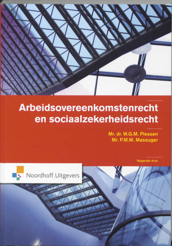 Omslag van Arbeidsovereenkomstenrecht en sociaalzekerheidsrecht