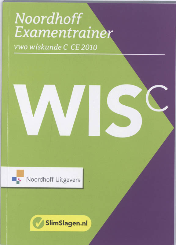 Omslag van vwo wiskunde C