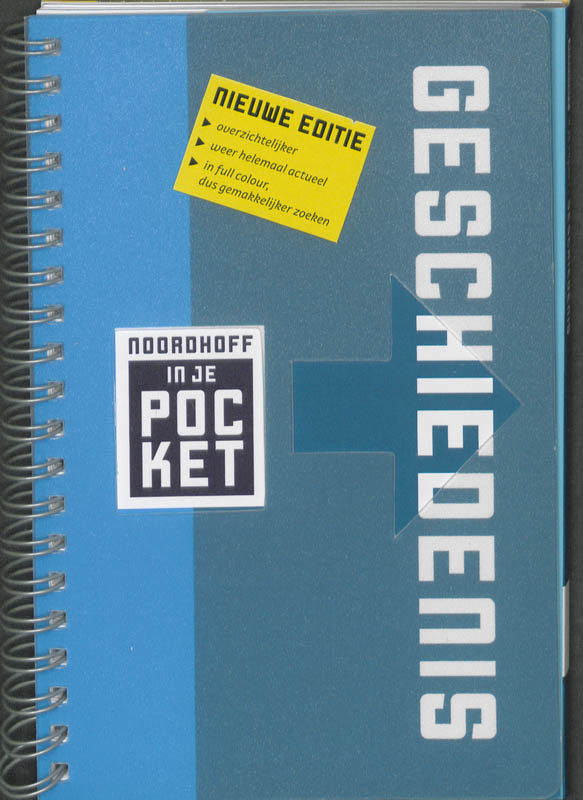 Omslag van Noordhoff Geschiedenis in je pocket