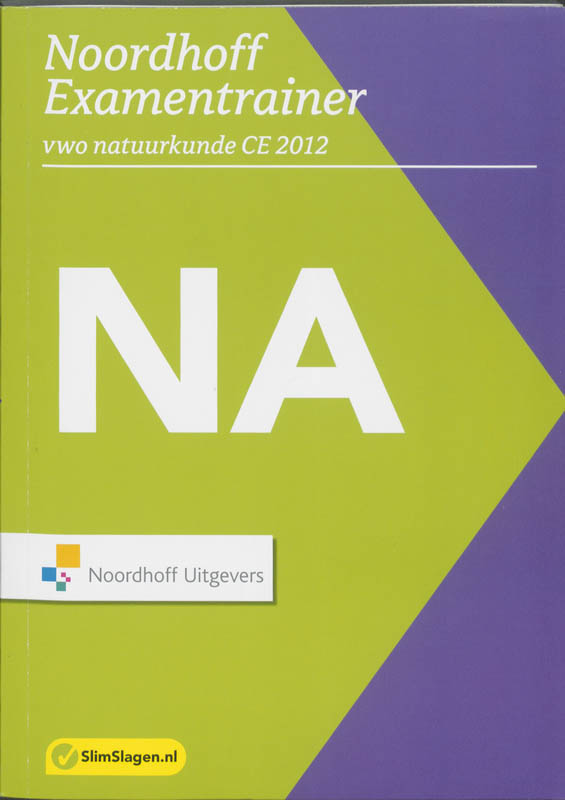 Omslag van vwo Natuurkunde CE 2012