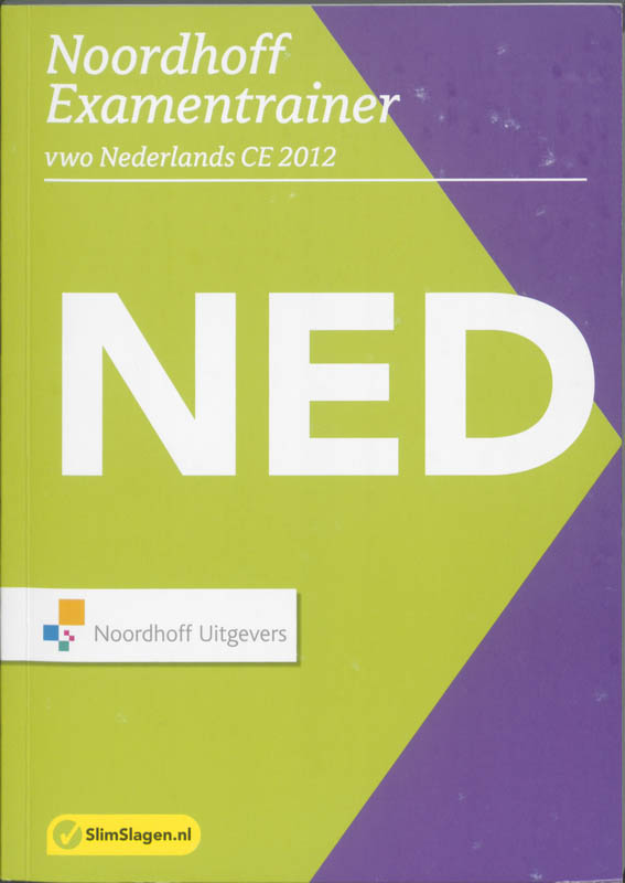 Omslag van Nederlands vwo CE 2012