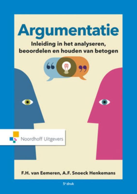 Omslag van Argumentatie