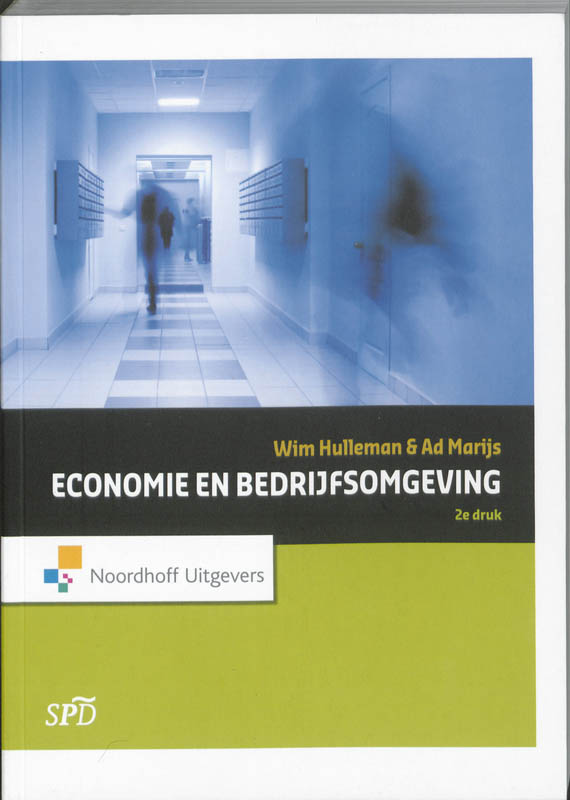 Omslag van Economie en bedrijfsomgeving