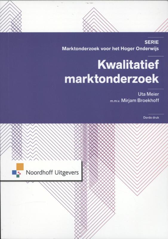 Omslag van Kwalitatief marktonderzoek