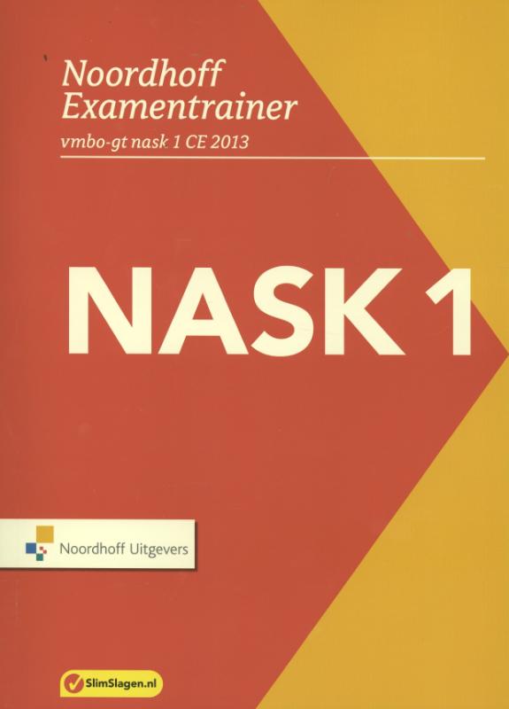 Omslag van Vmbo-gt nask 1 CE 2013