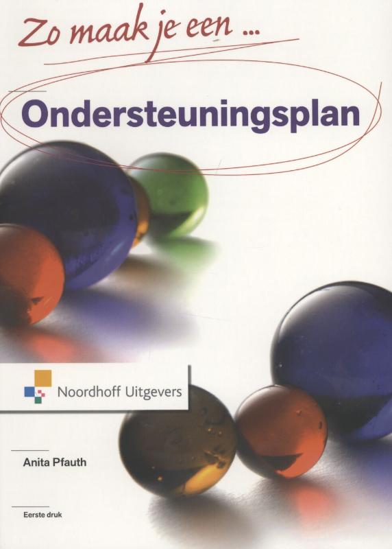 Omslag van Zo maak je een ondersteuningsplan
