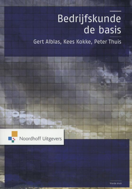 Omslag van Bedrijfskunde de basis