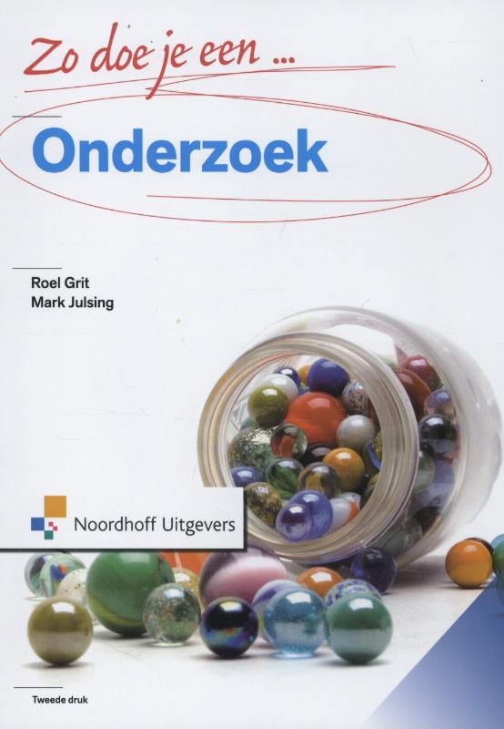 Omslag van Zo doe je een onderzoek