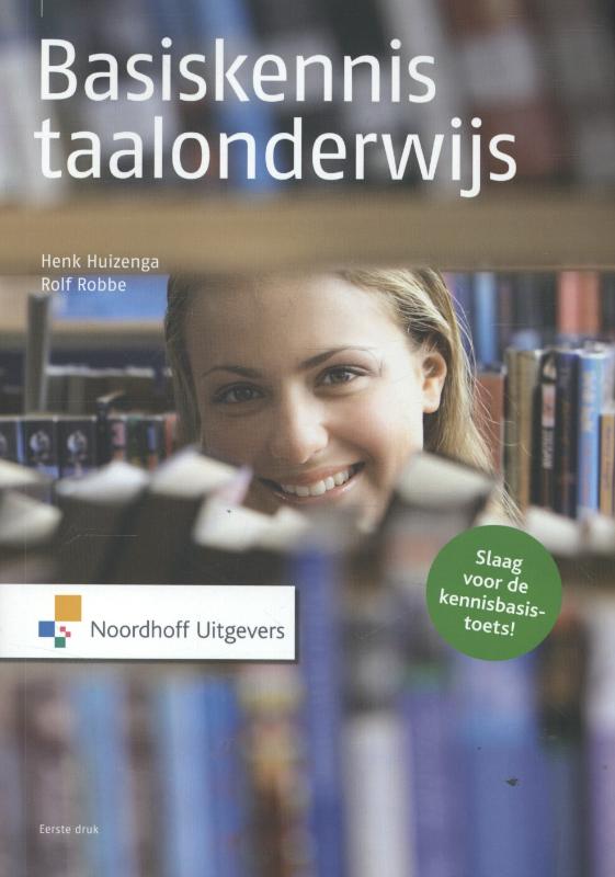 Omslag van Basiskennis taalonderwijs