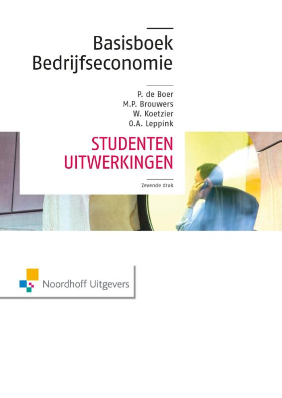 Omslag van Studenten uitwerkingen