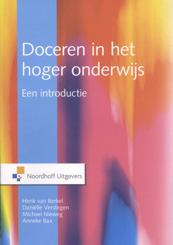 Omslag van Doceren in het hoger onderwijs