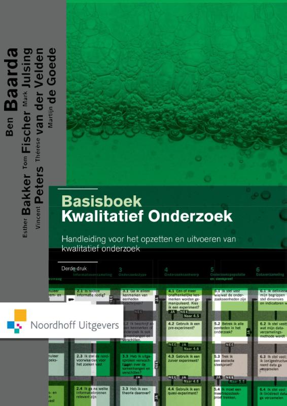 Omslag van Basisboek kwalitatief onderzoek