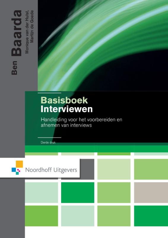 Omslag van Basisboek interviewen
